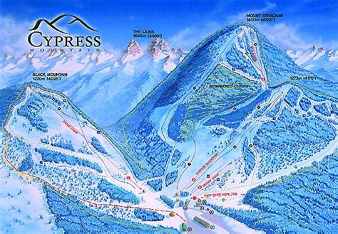 Cypress ski resort - All ski lifts at the ski resort Cypress Mountain, Total capacity, New ski lifts, Chairlift (6), People mover (1)